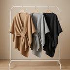 Langer Poncho Schal