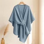Langer Poncho Schal