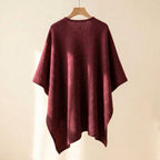 Langer Poncho Schal