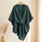 Langer Poncho Schal