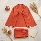 Uni Musselin-Pyjama
