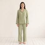 Uni Musselin-Pyjama