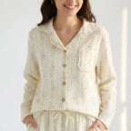 Langer Musselin Pyjama
