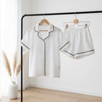 Kurzer Musselin Pyjama