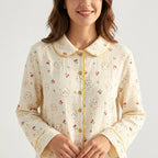 Blumen Musselin Pyjama