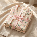 Blumen Musselin Pyjama