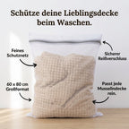 Musselindecke Waschbeutel